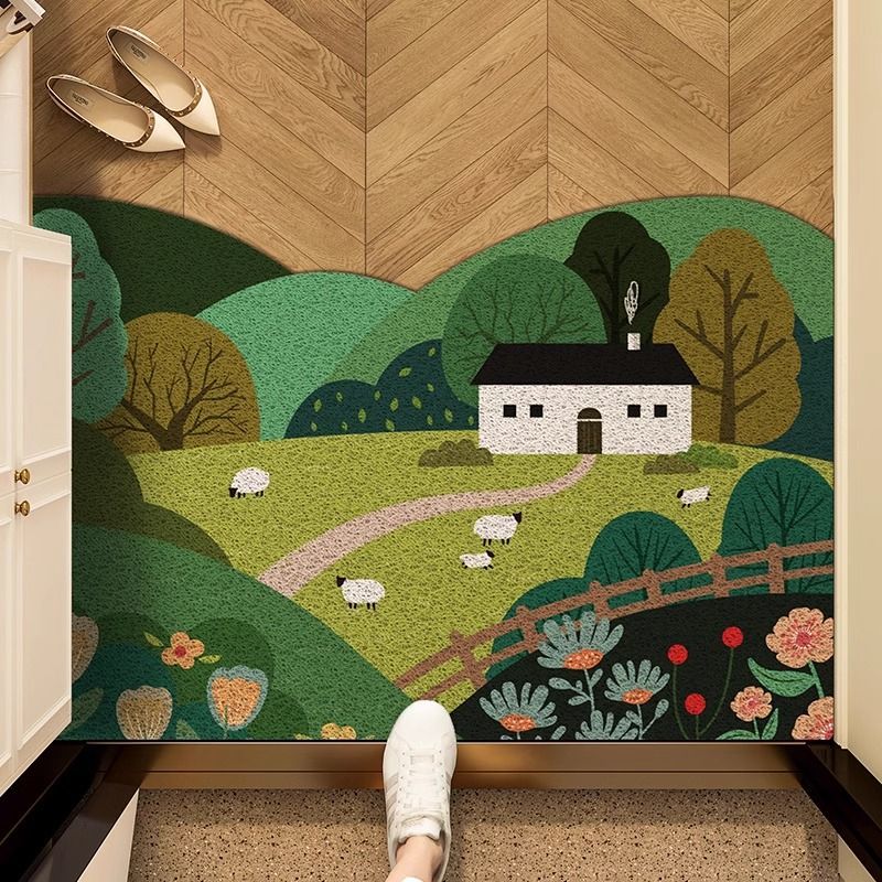 Zara Home Bathroom Mat - VIKAMA Ingresso Cerchio di Seta Tappetini