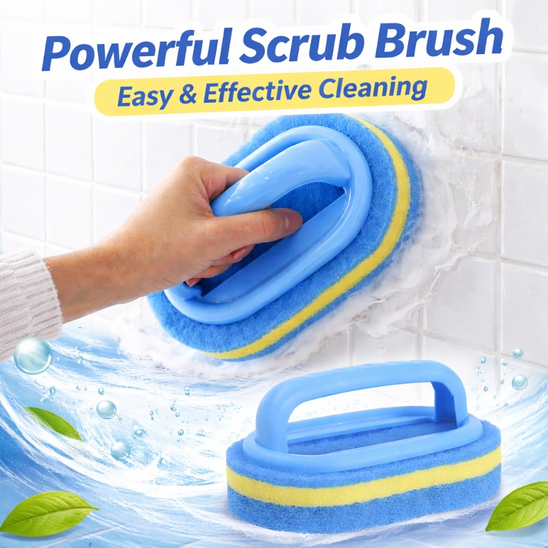 Home Goods Bathroom Accessories - Spazzola per Pulizie Domestiche con Manico,