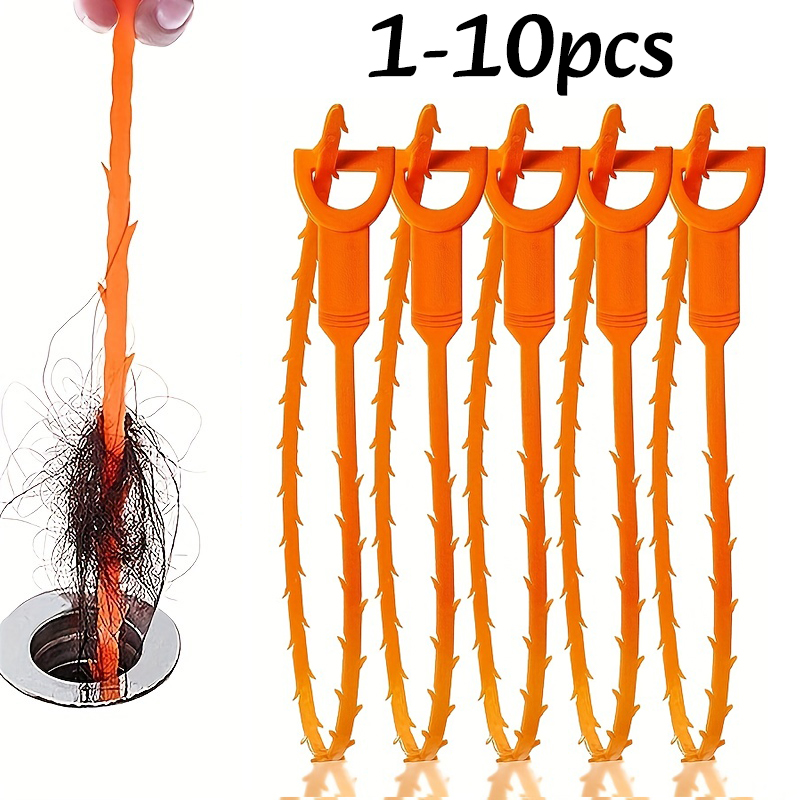 Home Bathroom Cleaner - 1-10 Pezzi Disotturatore per Scarichi, Strumento