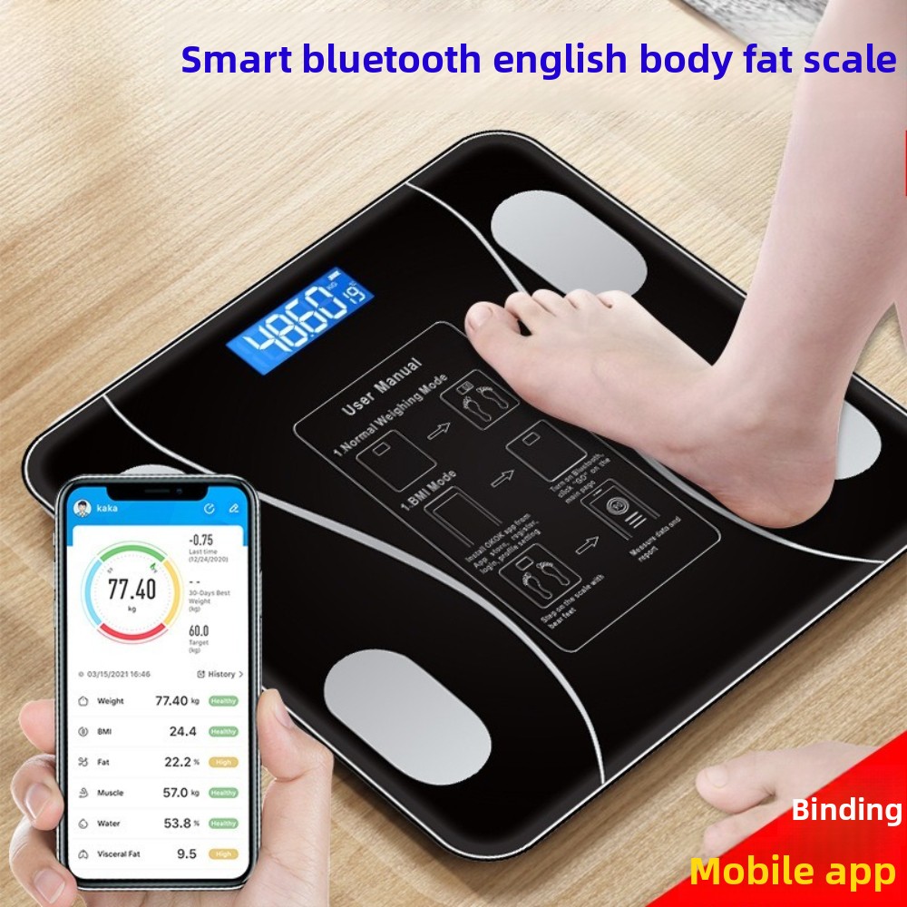Home Bathroom Scales - Bilancia per pesatura e grasso corporeo