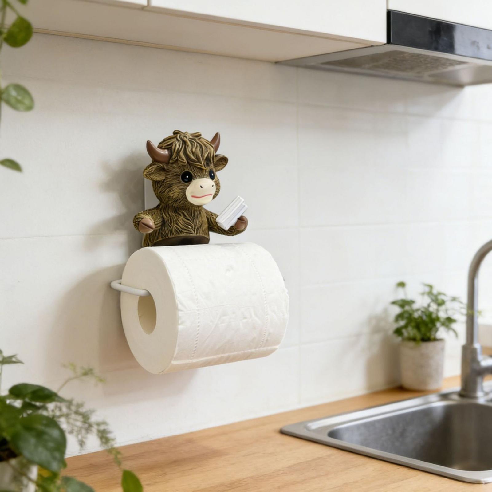 Portarotolo da parete rustico  - Home Bathroom Paper Towel Holder recensione e prezzo