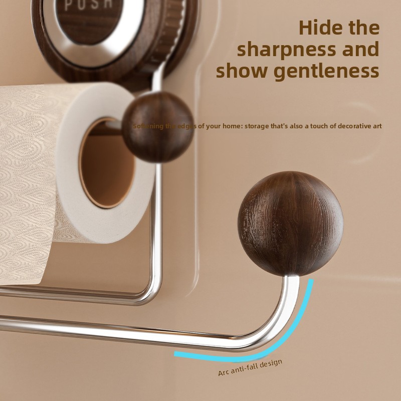 Mensola da Parete Senza Foratu - Home Bathroom Paper Towel Holder recensione e prezzo