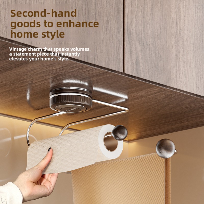 Mensola da Parete Senza Foratu - Home Bathroom Paper Towel Holder recensione e prezzo