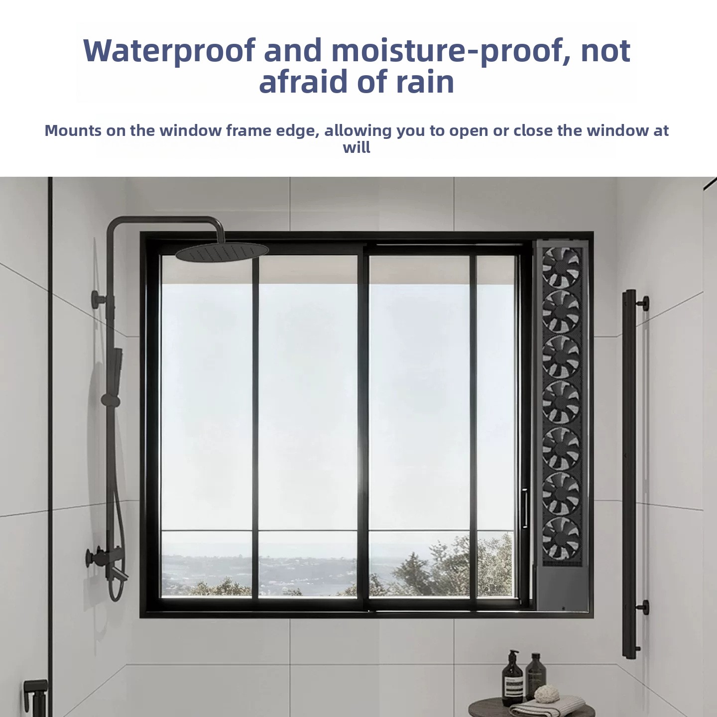 Ventilatore da Finestra Senza  - Home Bathroom Products recensione e prezzo
