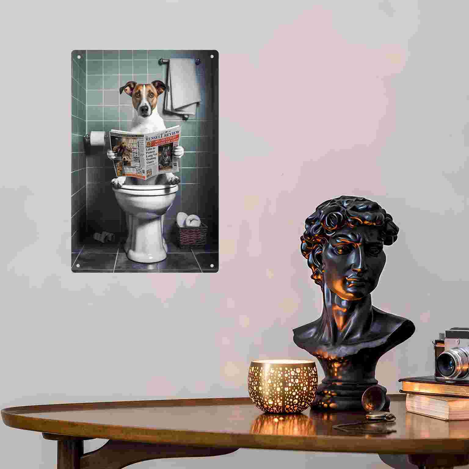 Decorazione da parete 2D piatt - Home Bathroom Wall Decor recensione e prezzo