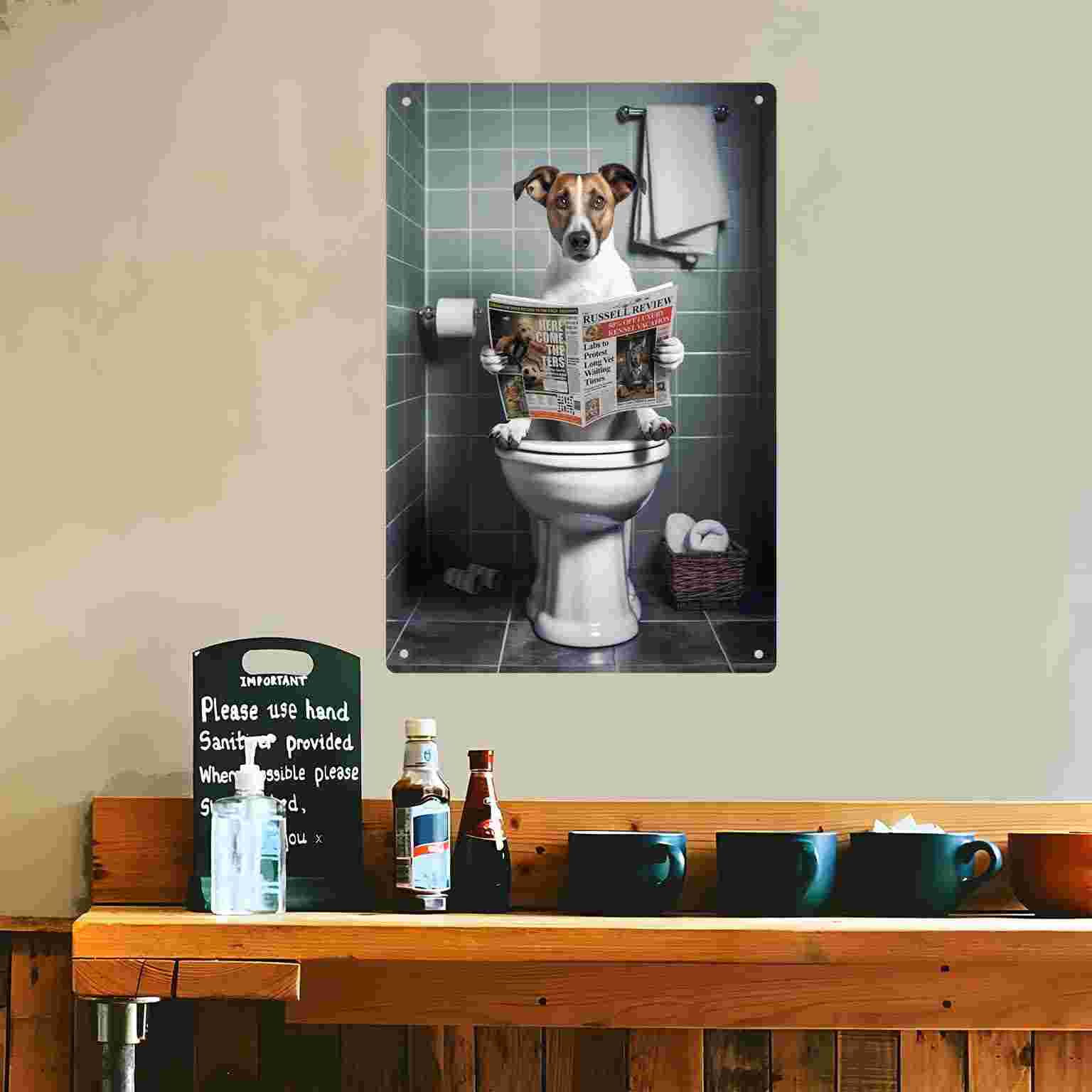 Decorazione da parete 2D piatt - Home Bathroom Wall Decor recensione e prezzo