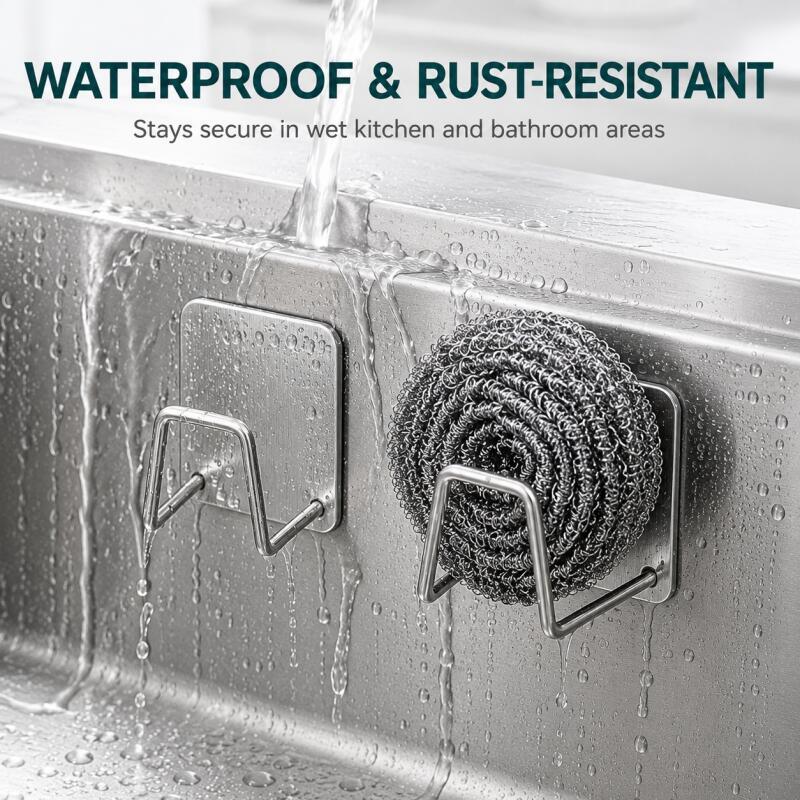 Porta Spugne Autoadesivo in Ac - Home Bathroom Products recensione e prezzo
