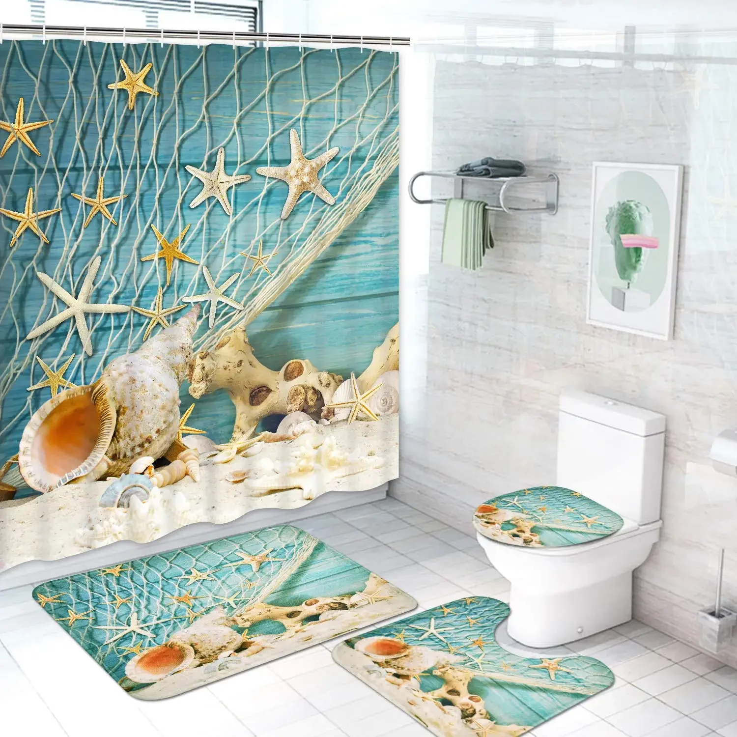 Tenda da doccia in tessuto di  - Zara Home Bathroom Mat recensione e prezzo