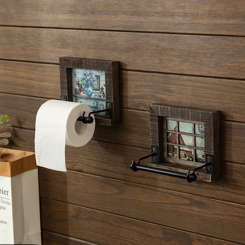 Portarotolo da Parete Vintage  - Home Bathroom Paper Towel Holder recensione e prezzo