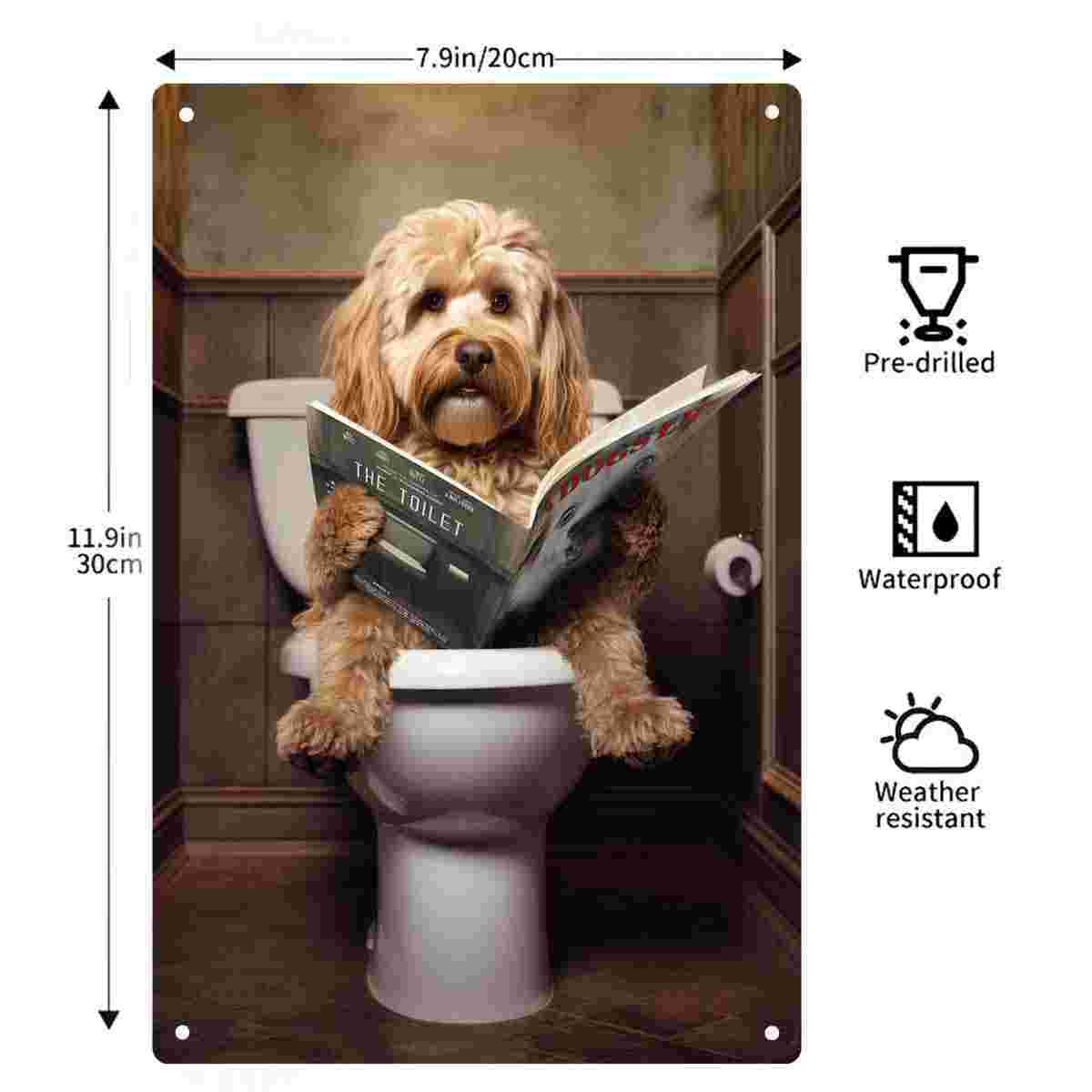 Insegna da parete in metallo 2 - Home Bathroom Wall Decor recensione e prezzo