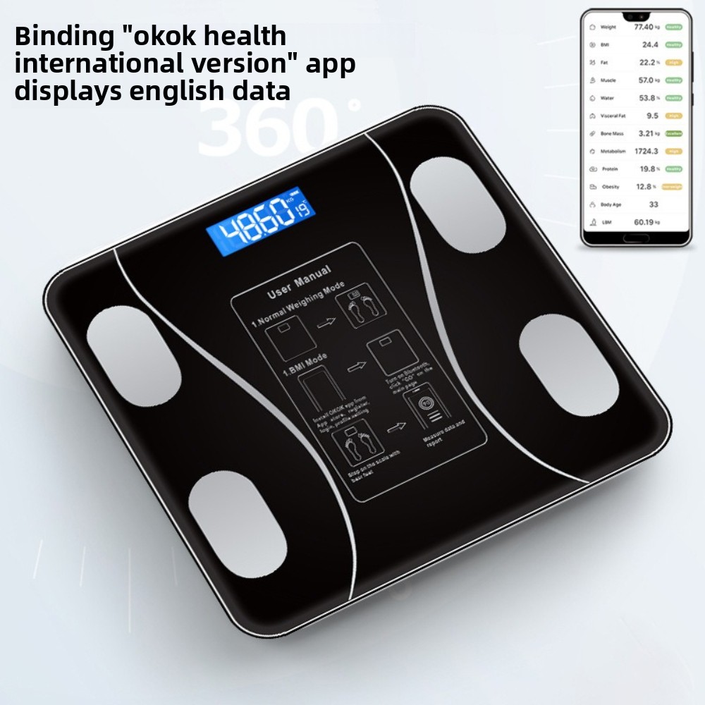 Bilancia per pesatura e grasso - Home Bathroom Scales recensione e prezzo